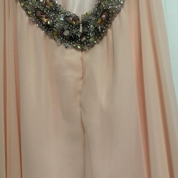 Jovani long open back dress - Picture 4 of 8